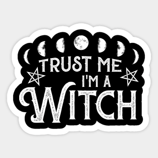 Trust Me I'm A Witch - Goth Witchcraft T-Shirt Sticker